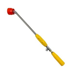 LANZA BRONCE CON COPA CURVA FLEXIBLE 60CM