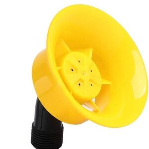 BOQUILLA PLASTICA TIPO CAMPANA HEMBRA R100