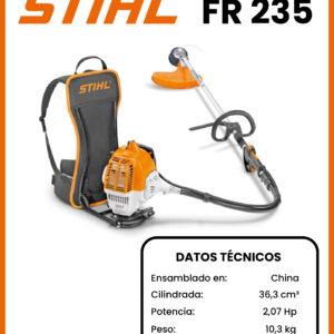 DESBROZADORA MOCHILA FR235