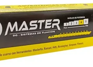 FULMINANTE/SISTEMA DE FIJACION MASTER CALIBRE 27 (NIVEL DE POTENCIA 4)